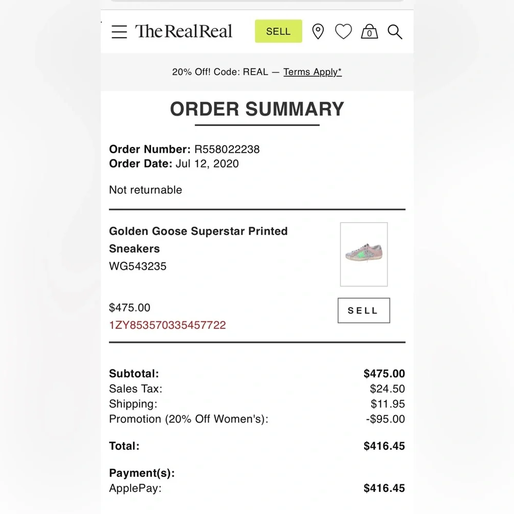 Golden Goose Superstar Glitter and Suede Sneakers - Picture 12 of 12